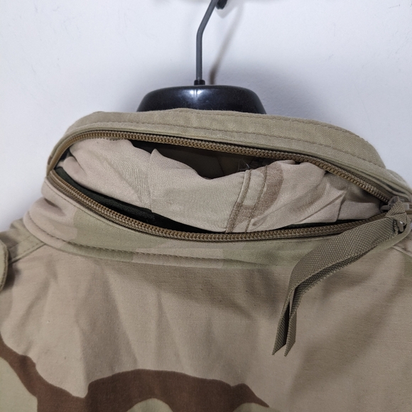 US Air Force Camouflage Jacket Large Long - Picture 8 of 9